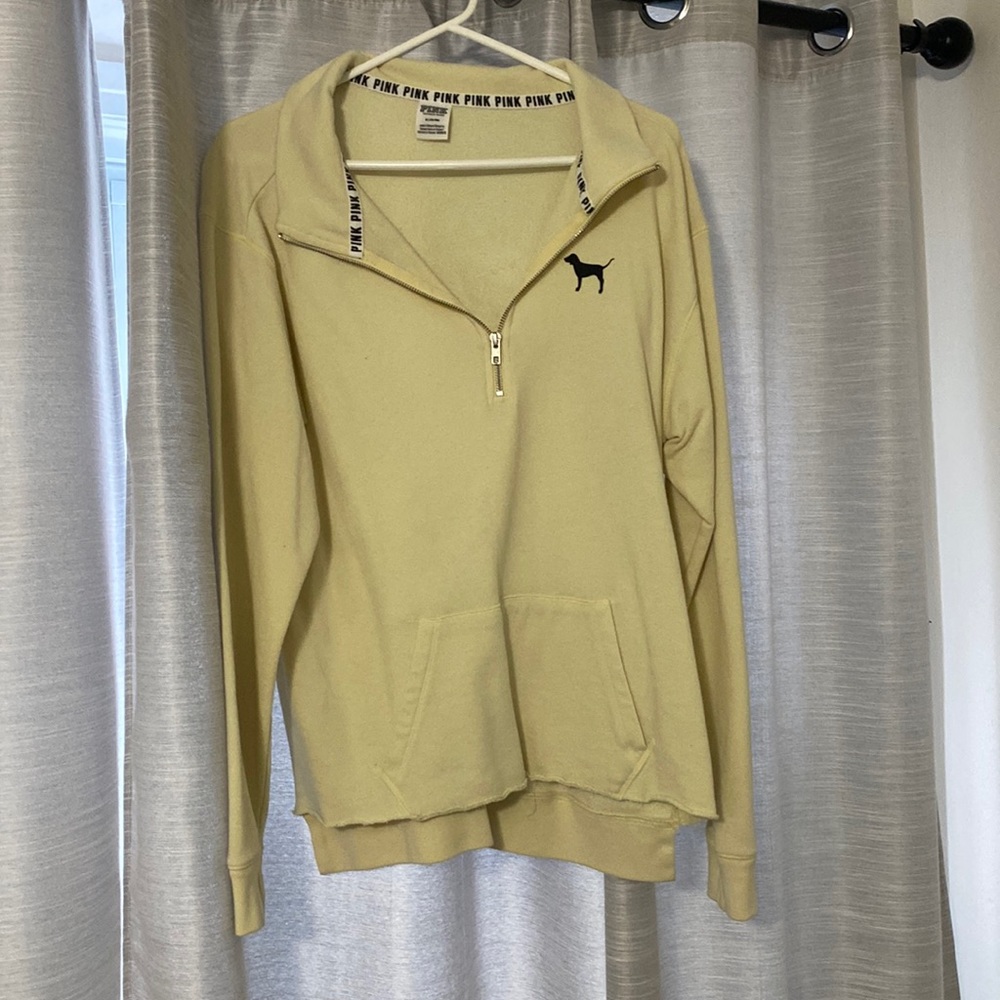 VS PINK zip up sweatshirt